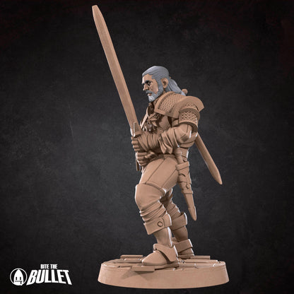 Male Bounty Hunter - The White Wolf