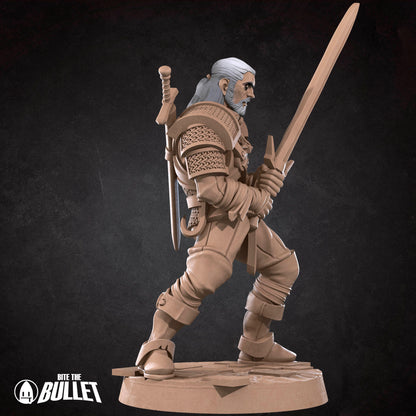 Male Bounty Hunter - The White Wolf