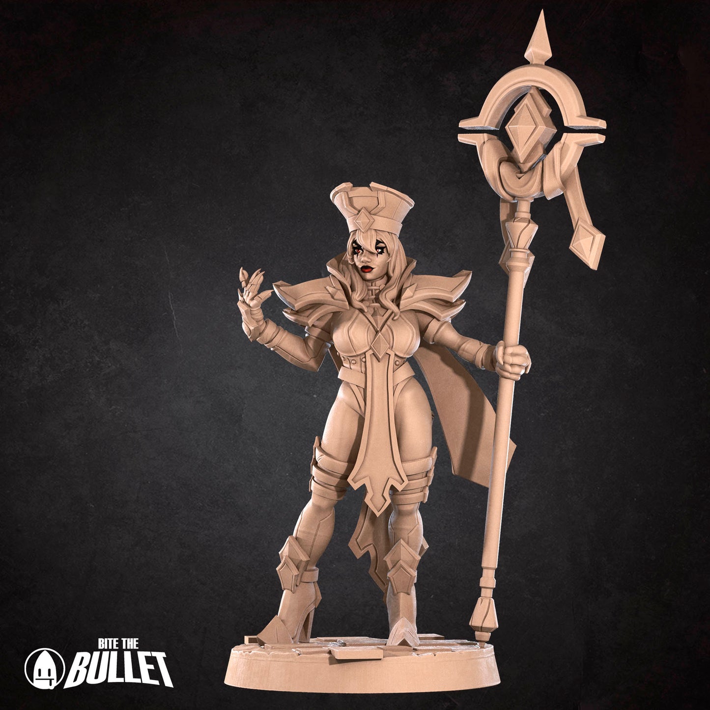 Female Human Cleric - Monastery of the Scarlet Cloth