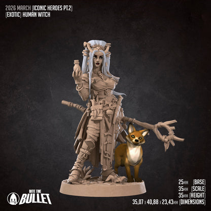 Female Witch With companion