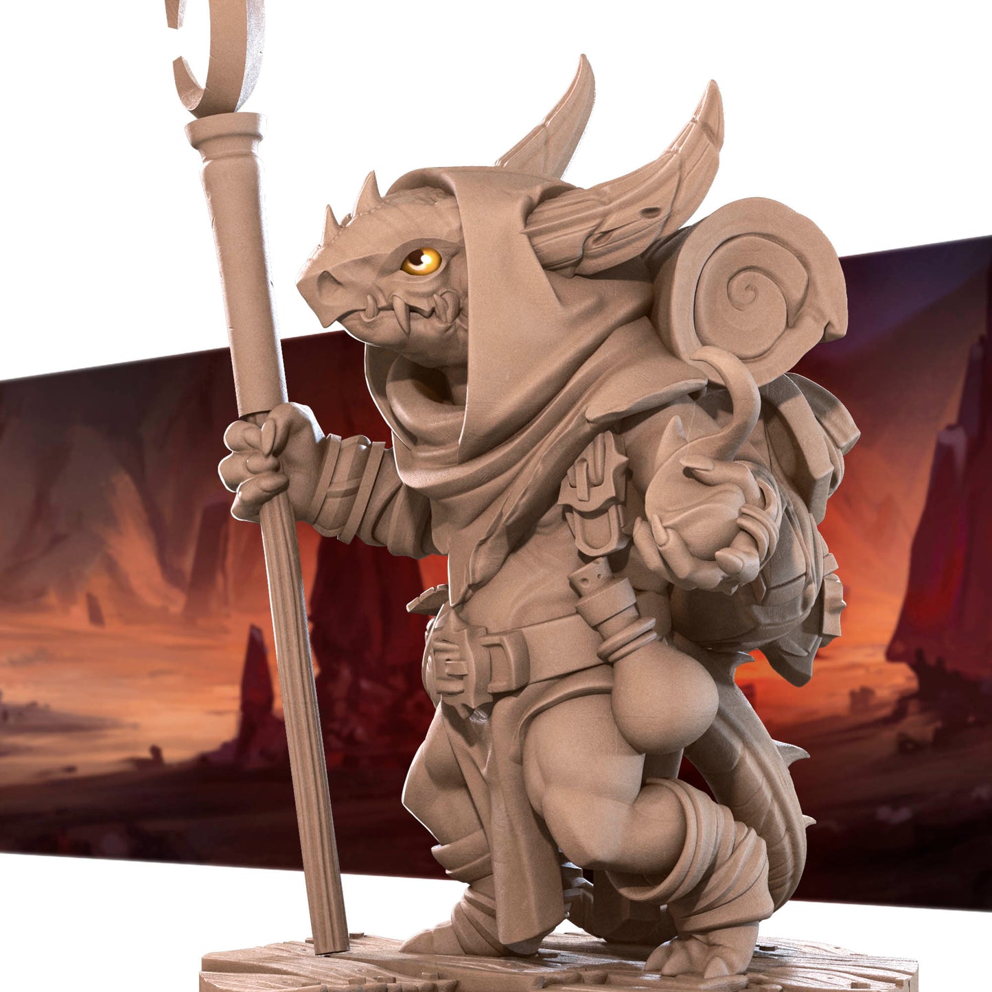 Druid of the Moon - Pathfinder Kobold