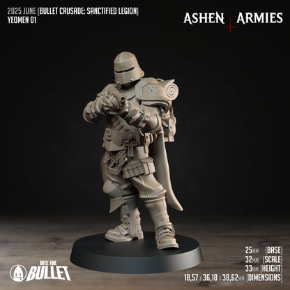 Ashen Armies: Sanctified Legion - Yeoman 1