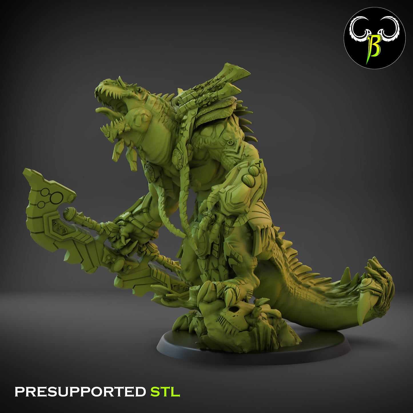 CB Anceint Sun Lord - Giant Lizard Man