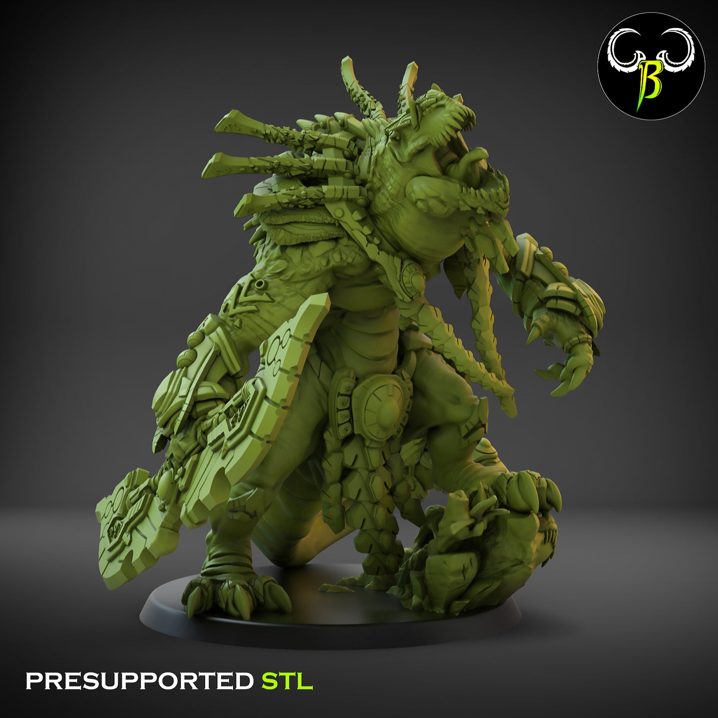 CB Anceint Sun Lord - Giant Lizard Man