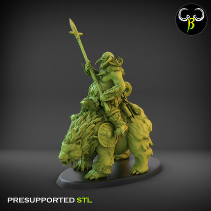 Bjorn Riding Warrior - Lance 2