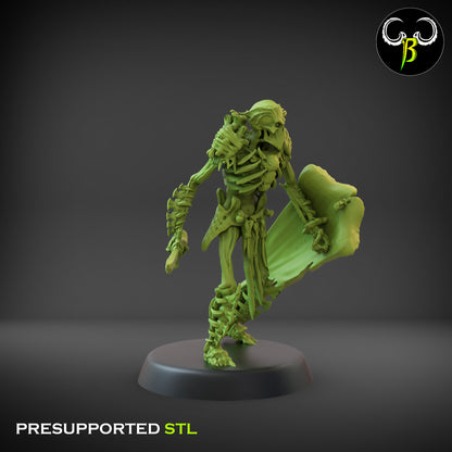 CB Marrow Knights - Boneguard Swordsman with Shield 3