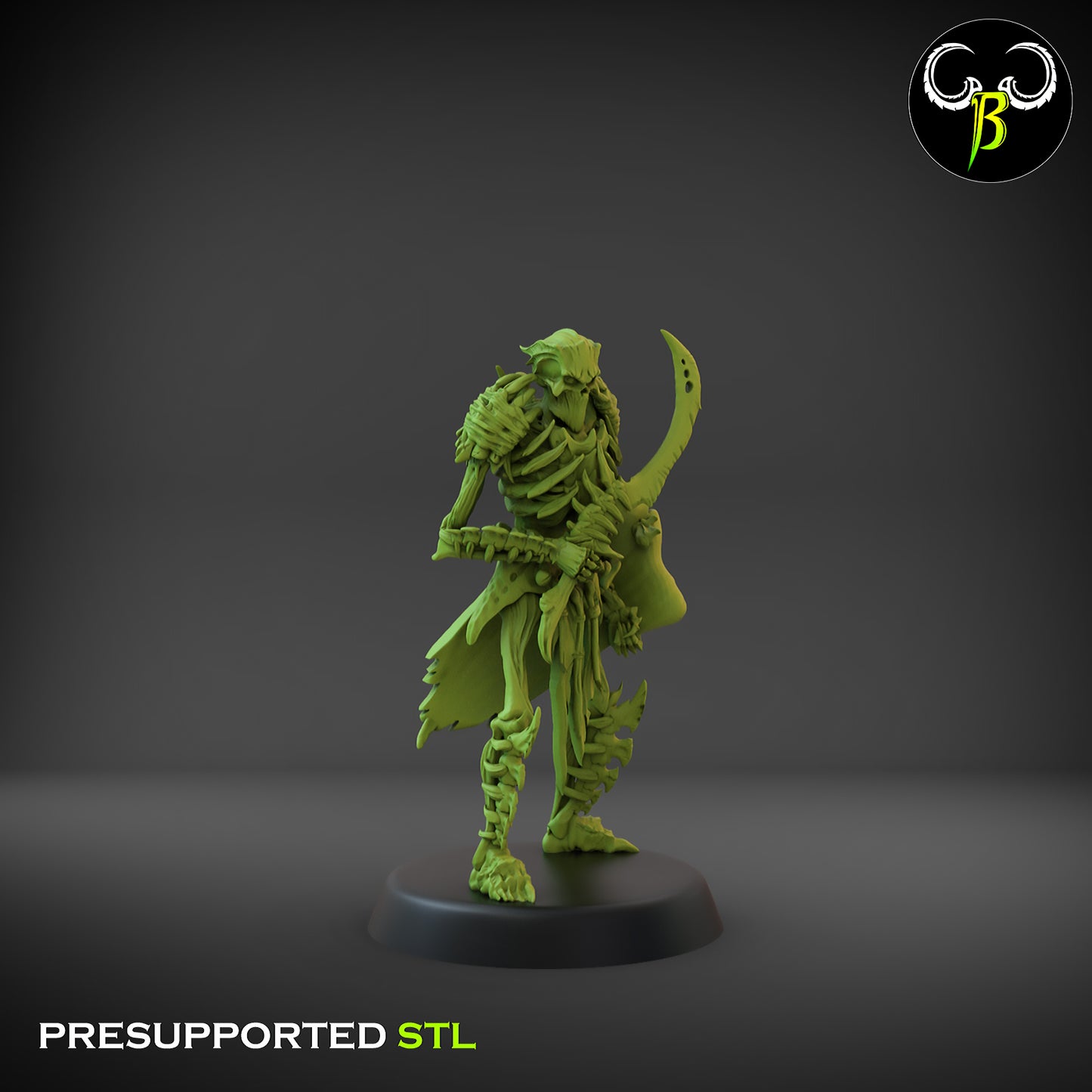 CB Marrow Knights - Boneguard Swordsman with Shield 7