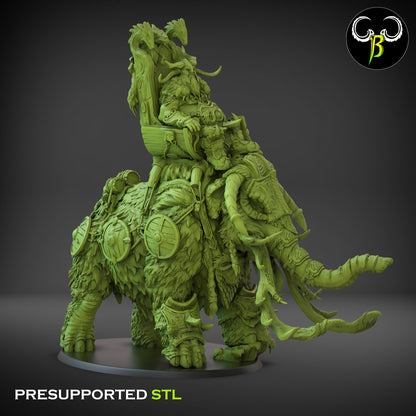 Warmammoth Rider - Jarlord - Giant Lords