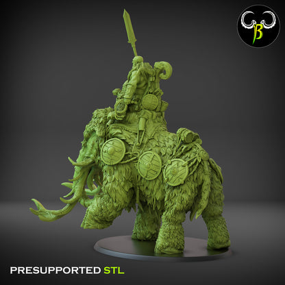 Warmammoth Rider - Giant Lords