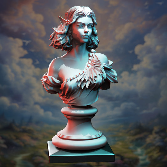 Female Angel - Cesedra - Aasimar -Bust