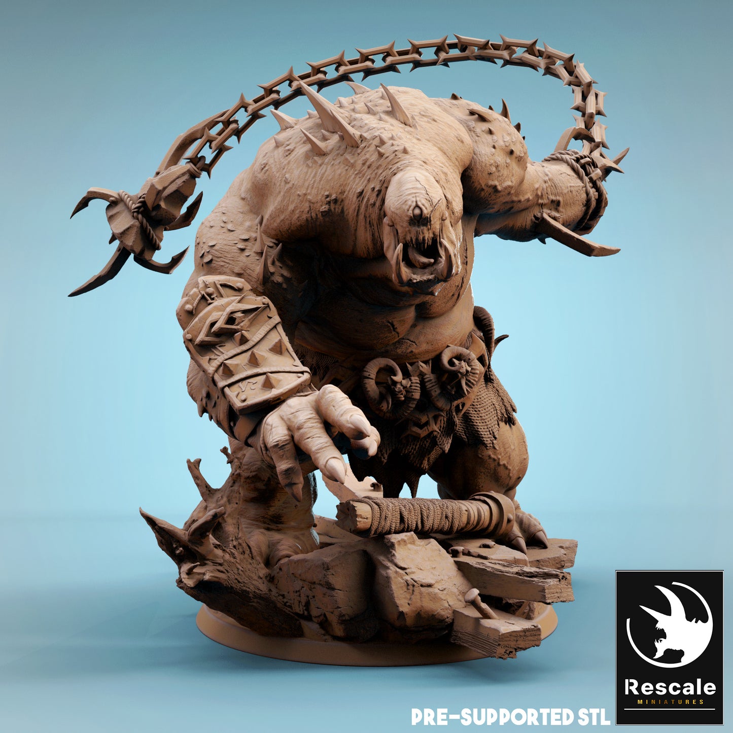 Cyclops Demon - Mace - Flail