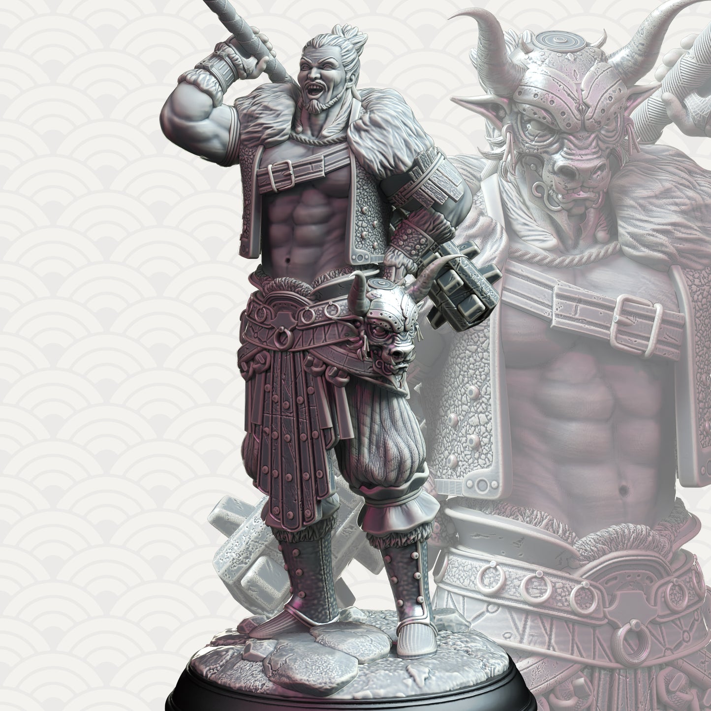 Human Warrior - Barbarian of the Ox - Daisuke