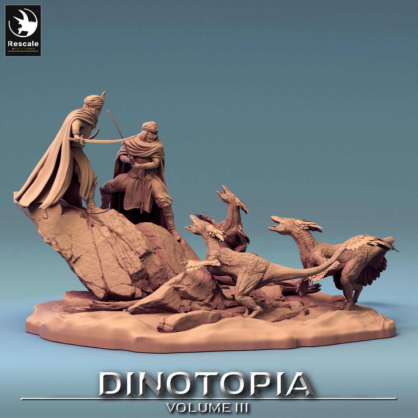 Dinotopia - Ambush - Diorama