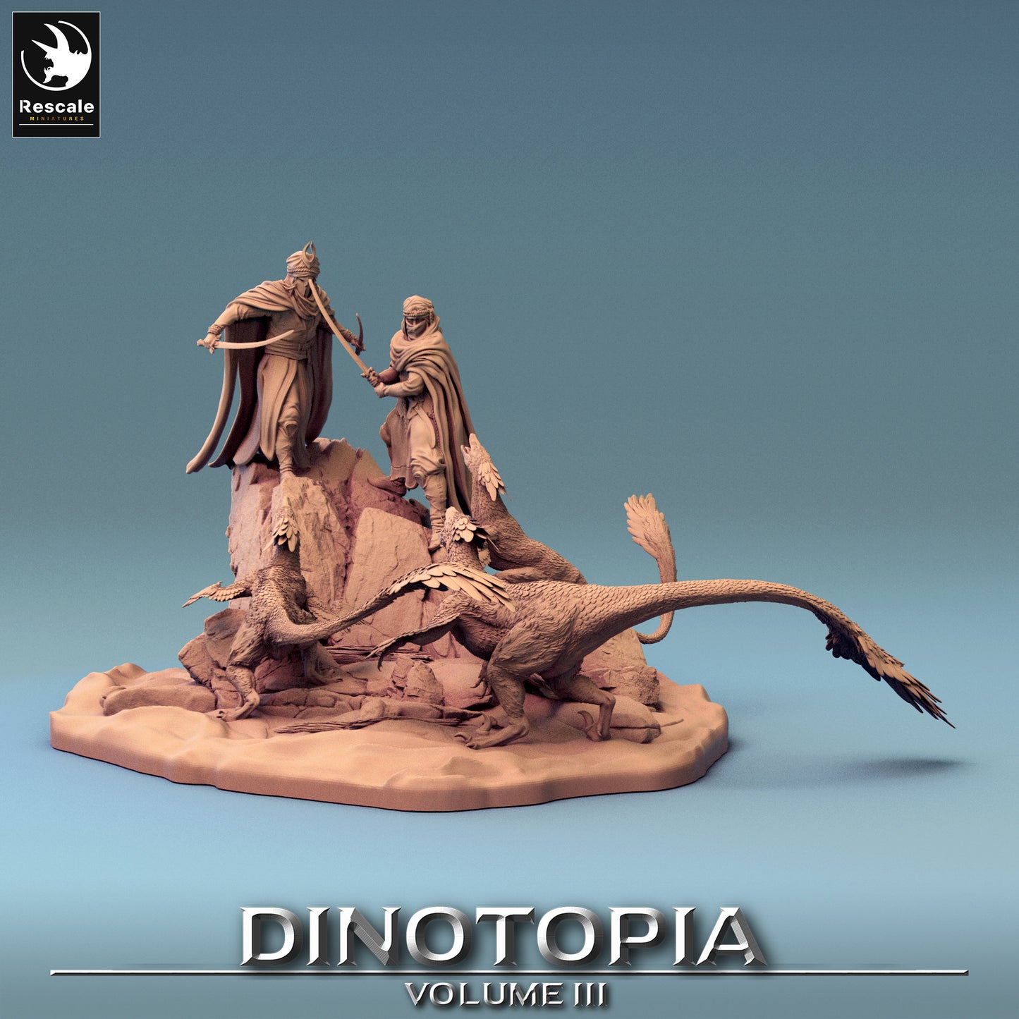 Dinotopia - Ambush - Diorama