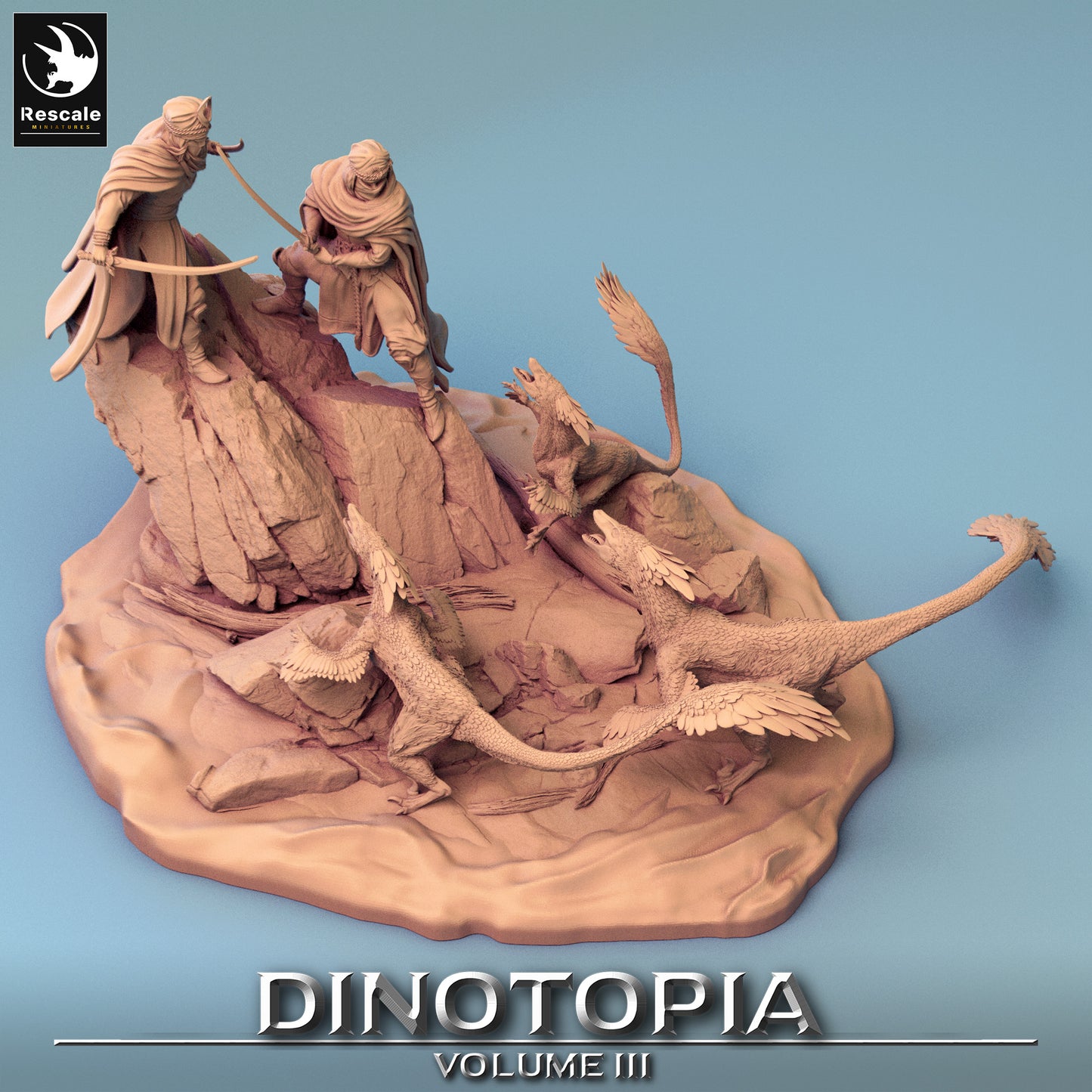 Dinotopia - Ambush - Diorama