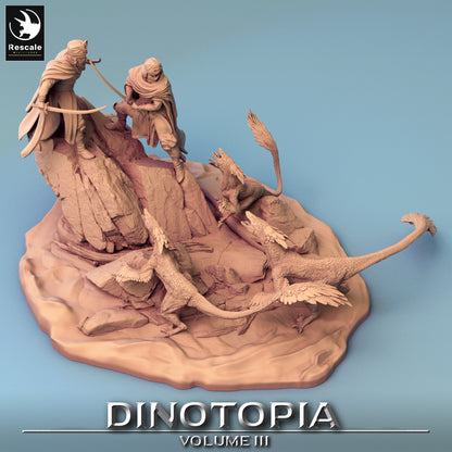 Dinotopia - Ambush - Diorama