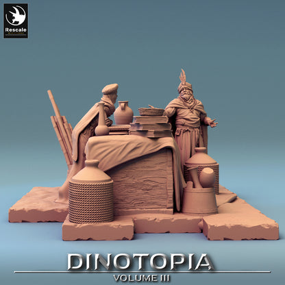 Dinotopia - Townsfolk - Haggling