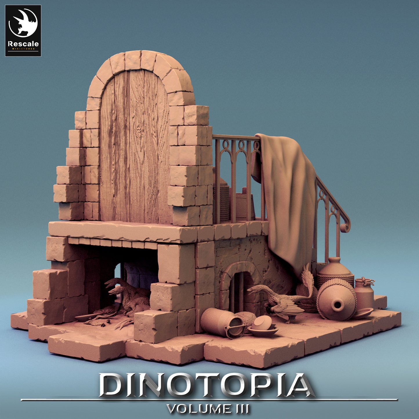 Dinotopia - Townsfolk - Stairs