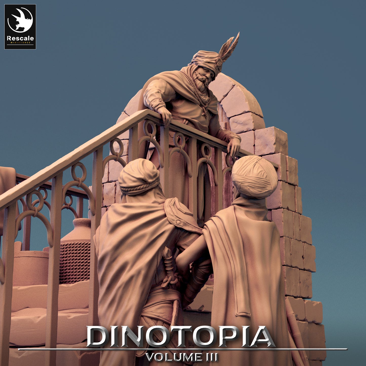Dinotopia - Townsfolk - Stairs