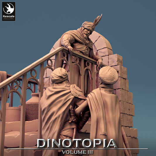 Dinotopia - Townsfolk - Stairs