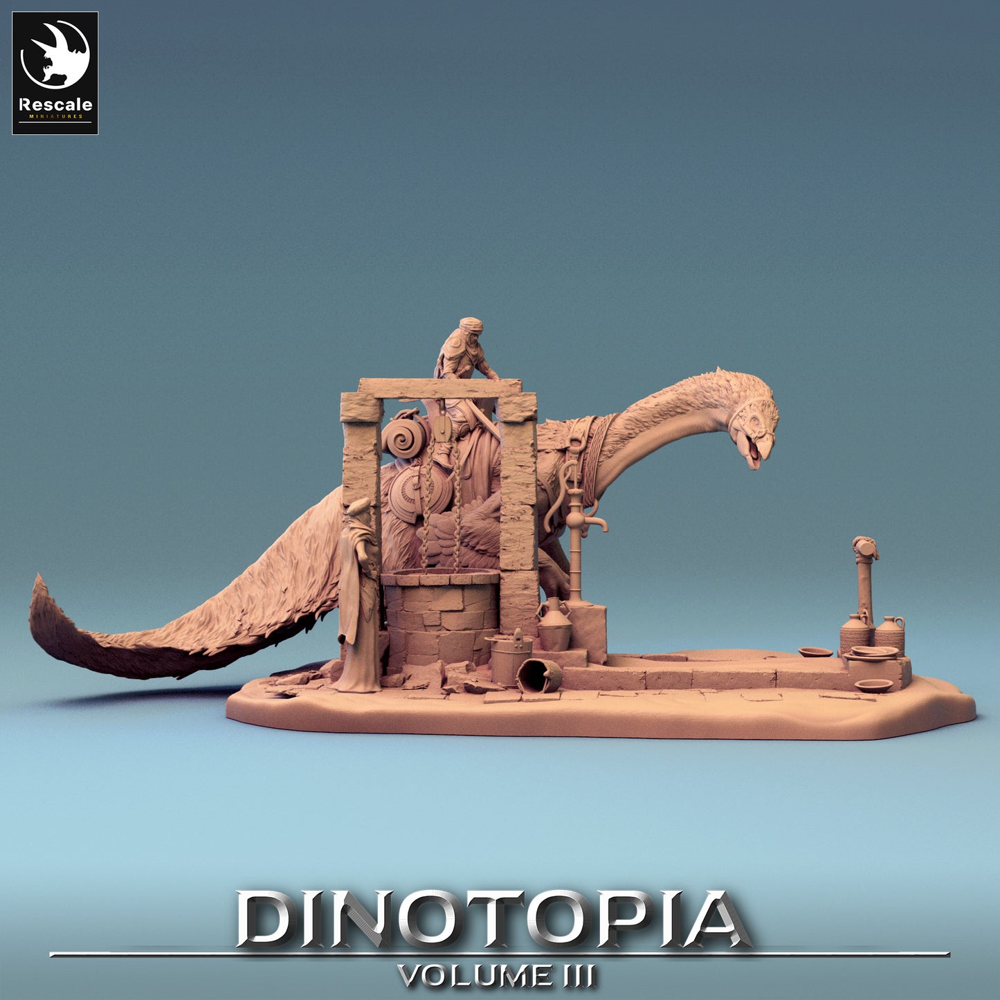 Dinotopia - Theri - Diorama - Drink