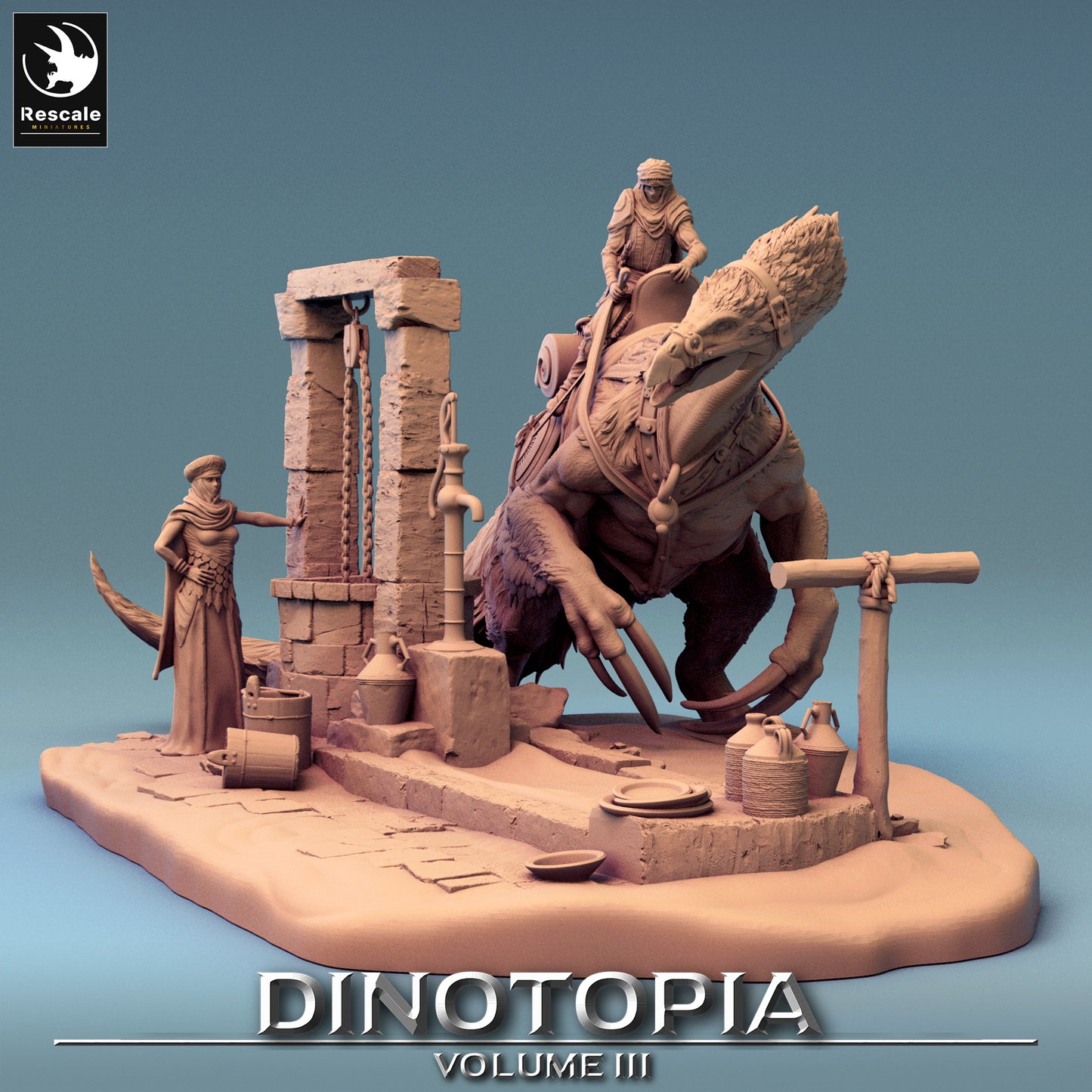 Dinotopia - Theri - Diorama - Drink
