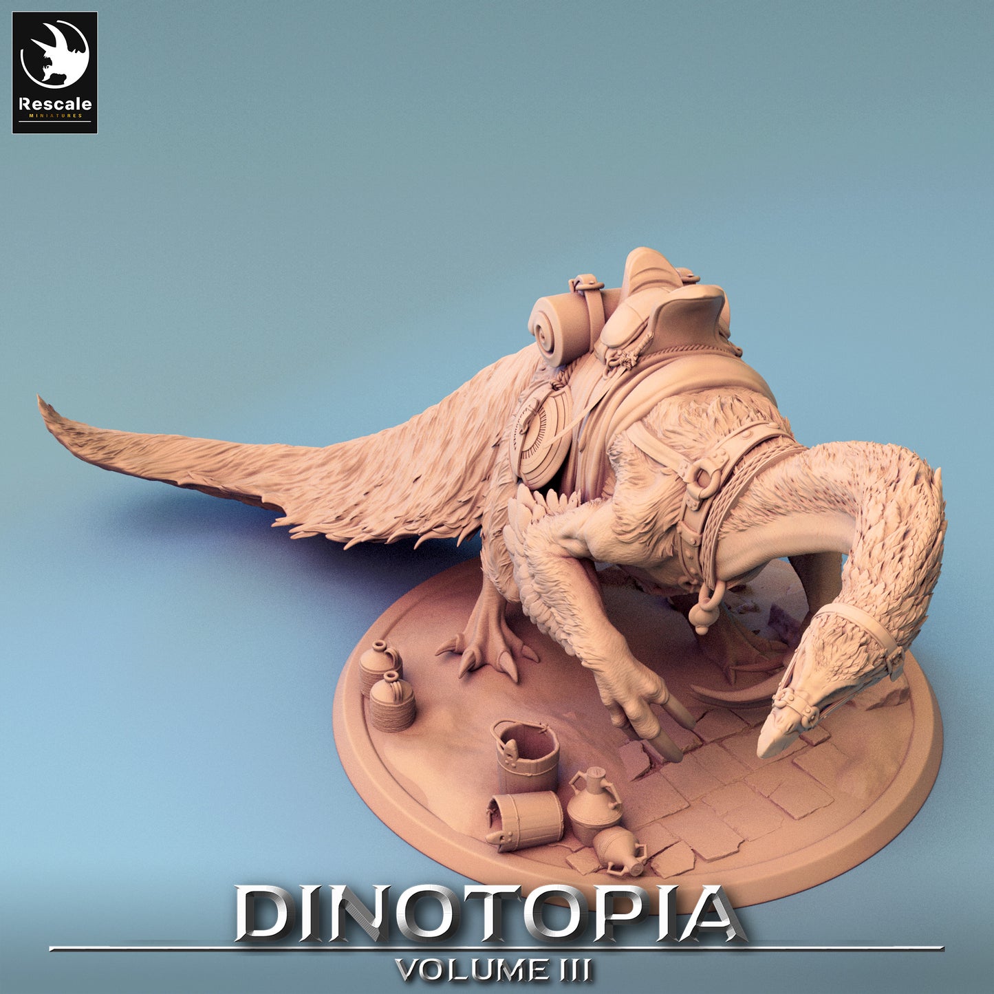 Dinotopia - Theri - Saddle - Drink