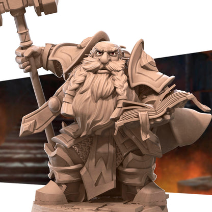 Dwarven Paladin with Maul