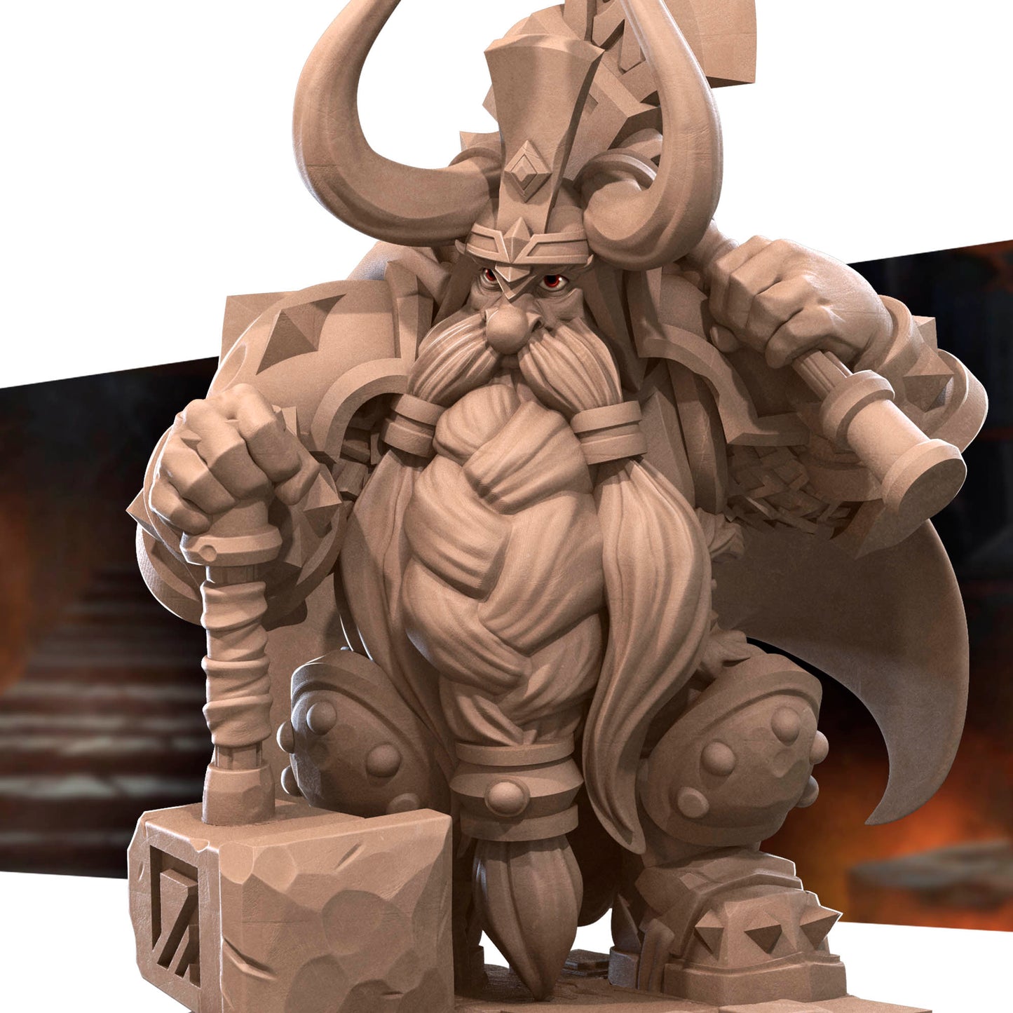 Dwarven Warrior King