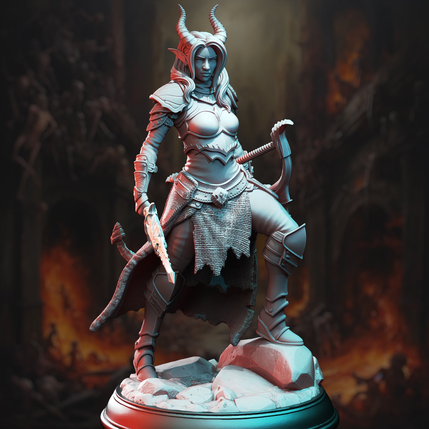 Female Tiefling Elkava