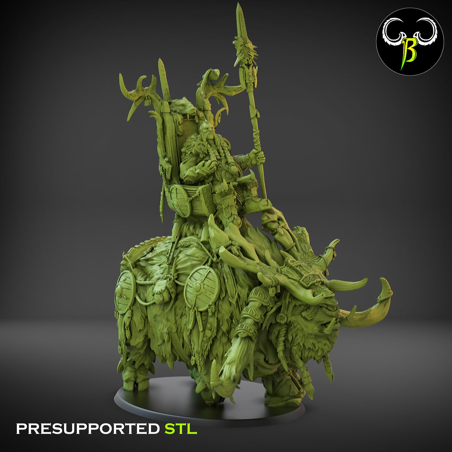 Frost Tusk Rider - Jarlord - Giant Lords