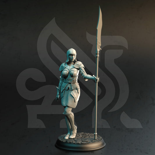 Female Human Knight of the Golden Griffin - Foot Soldier