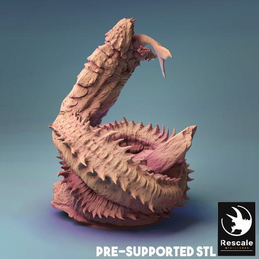 Jormungandr - Eating - Sea Serpent - Giant snake