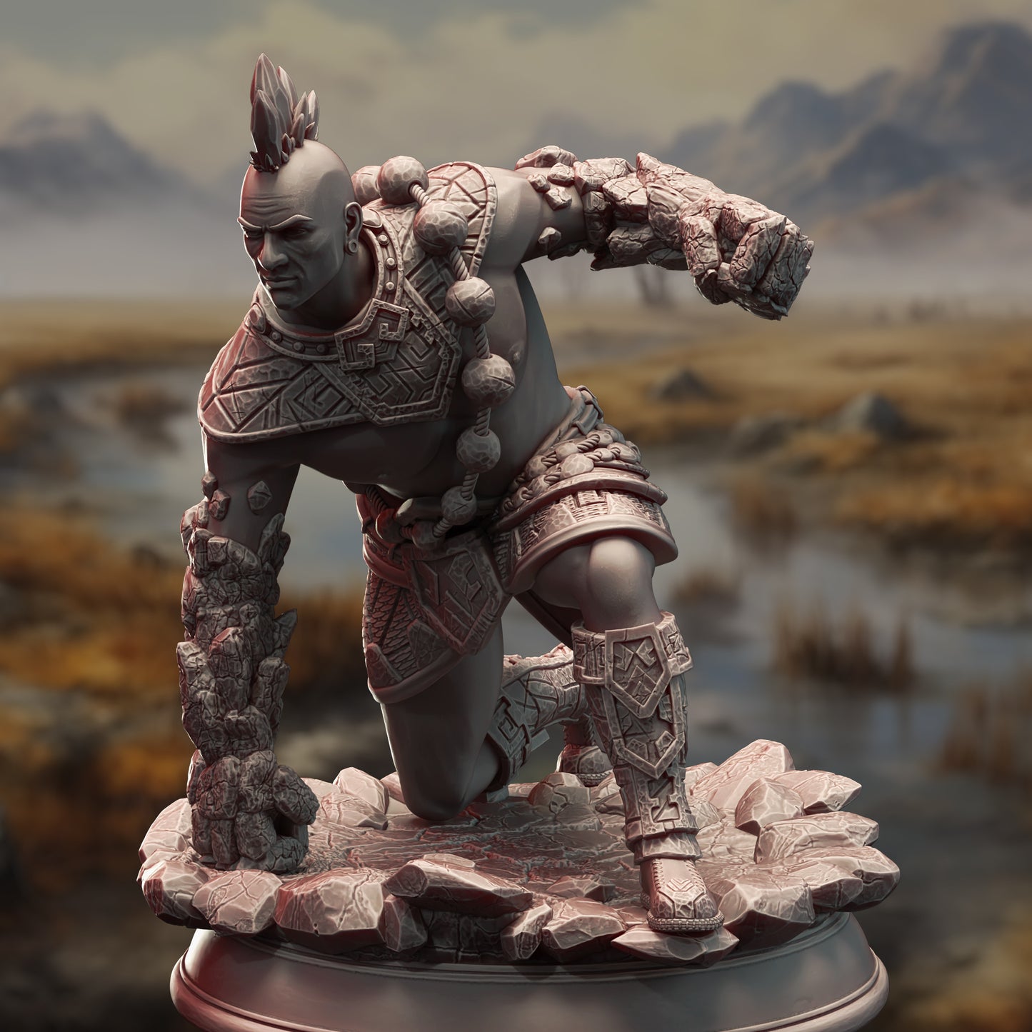 Earth Elemental Monk - Markus Craghand