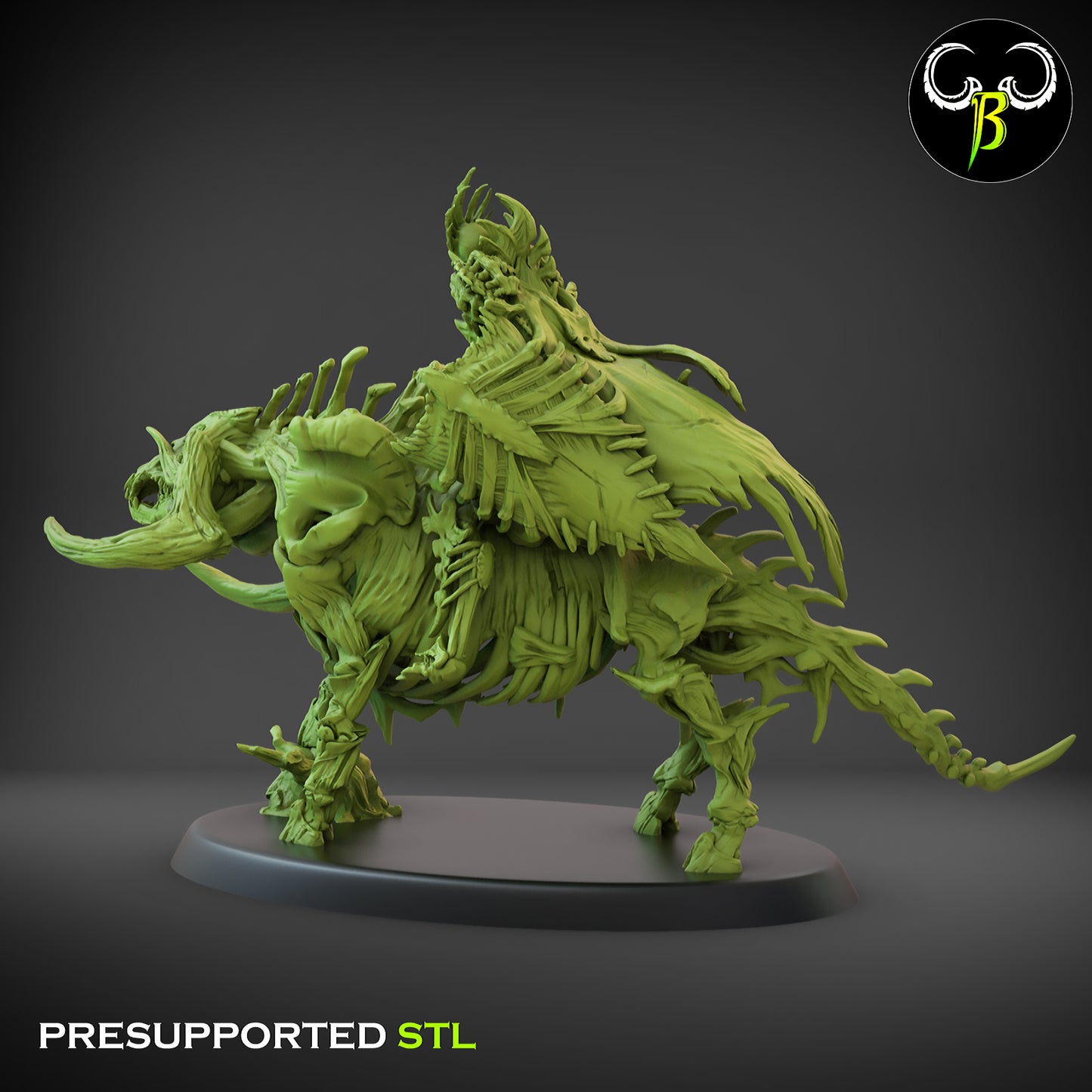 Marrow King - On Nightmare Warhorse