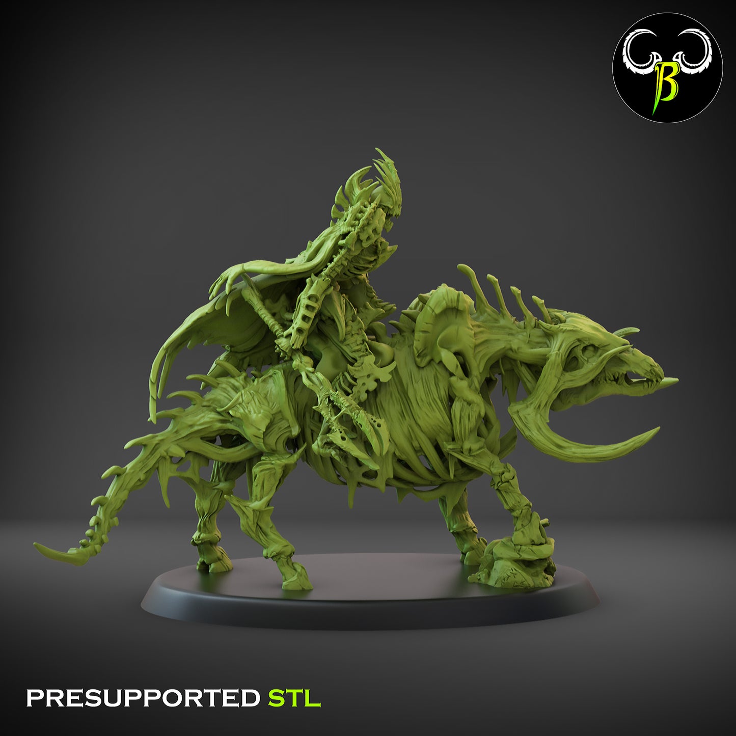 Marrow King - On Nightmare Warhorse