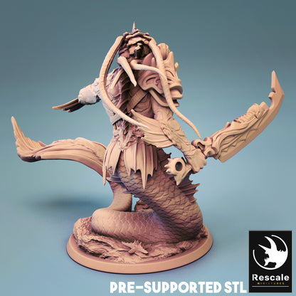 Triton - Merfolk warrior - Sword