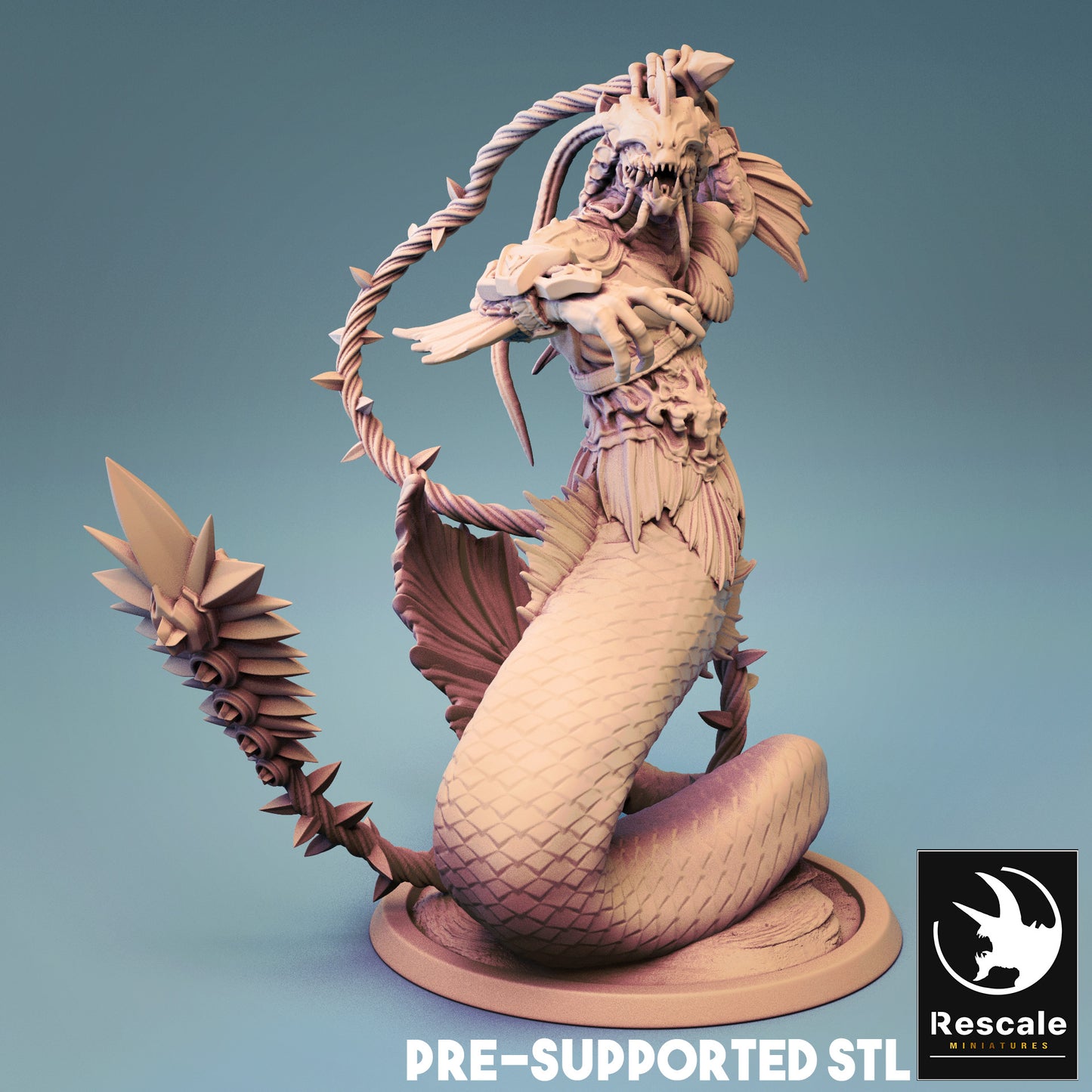 Triton - Merfolk warrior - Whip