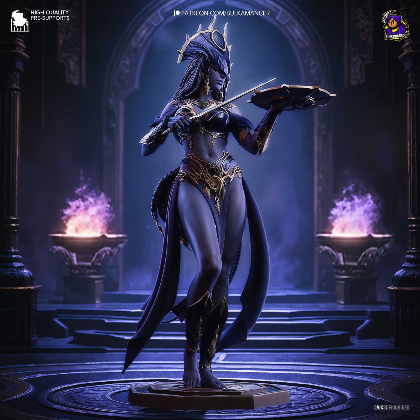 Baldur's Gate 3 - Shar, Goddess of Loss