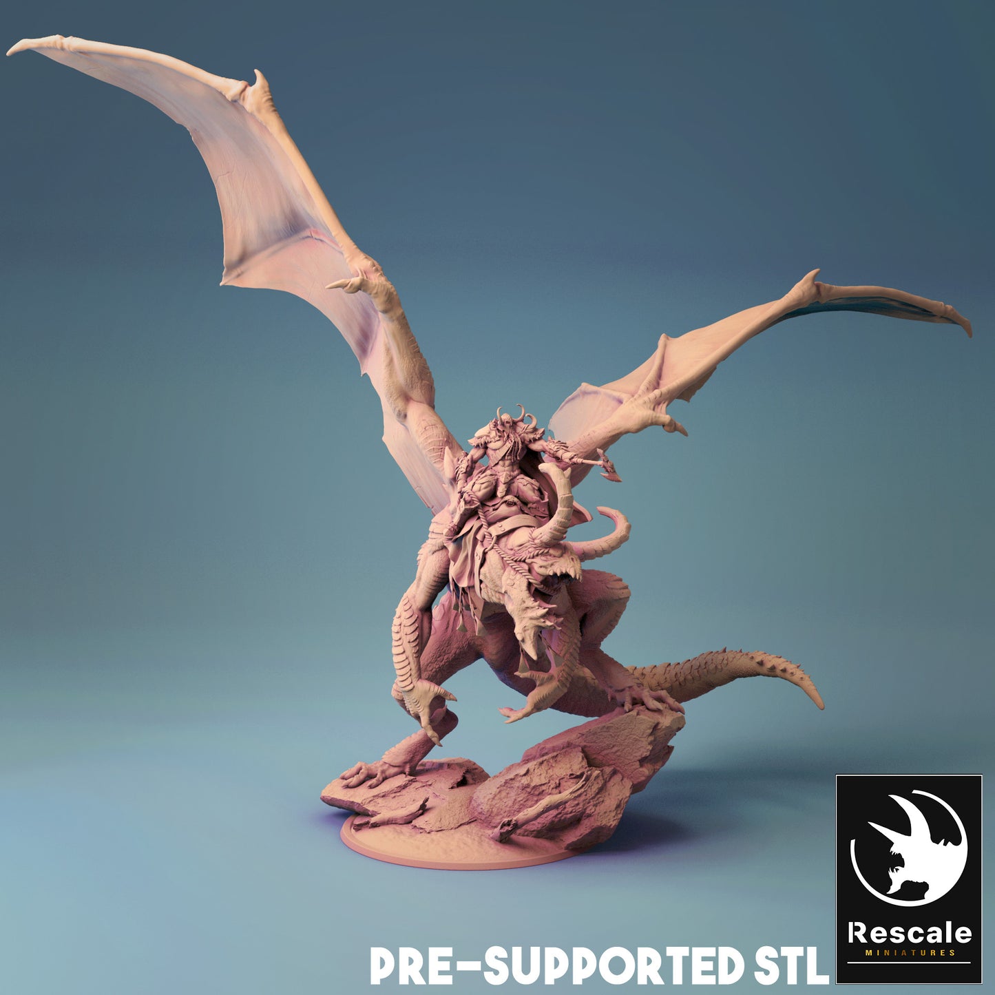 Fafnir - Dragon - Roar - Mounted