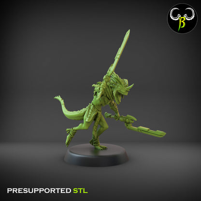 Nova Guard - Lizardman Champion