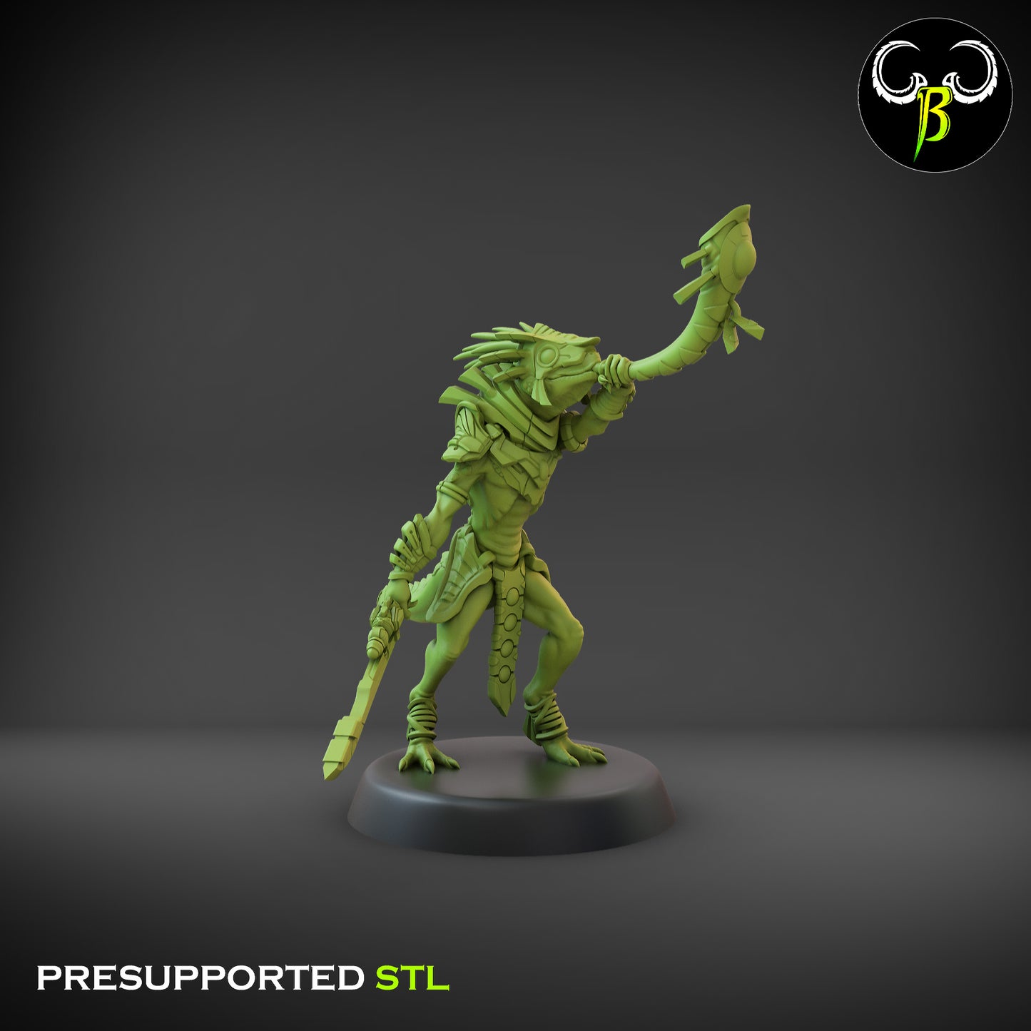 Nova Guard - Lizardman Musician