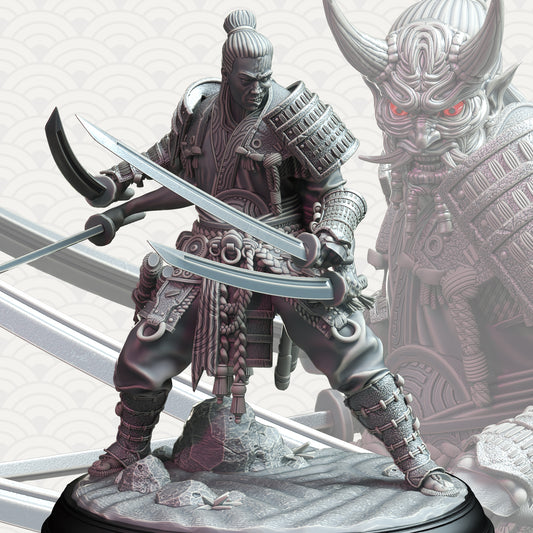 Oni - four armed demon - Owaranai