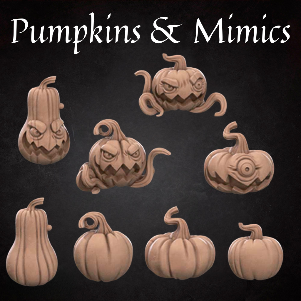 Terrain: Tree & Pumpkin Mimics