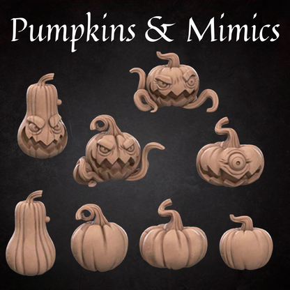 Terrain: Tree & Pumpkin Mimics