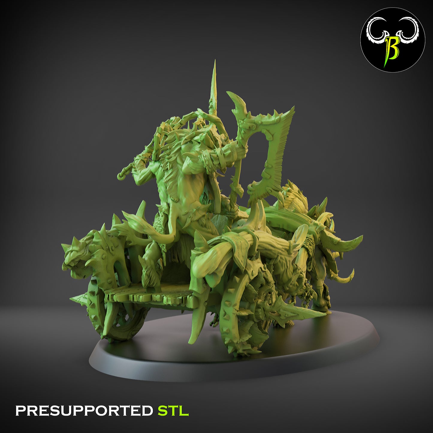 Savage Chariot - Demon gorebreaks with Boar