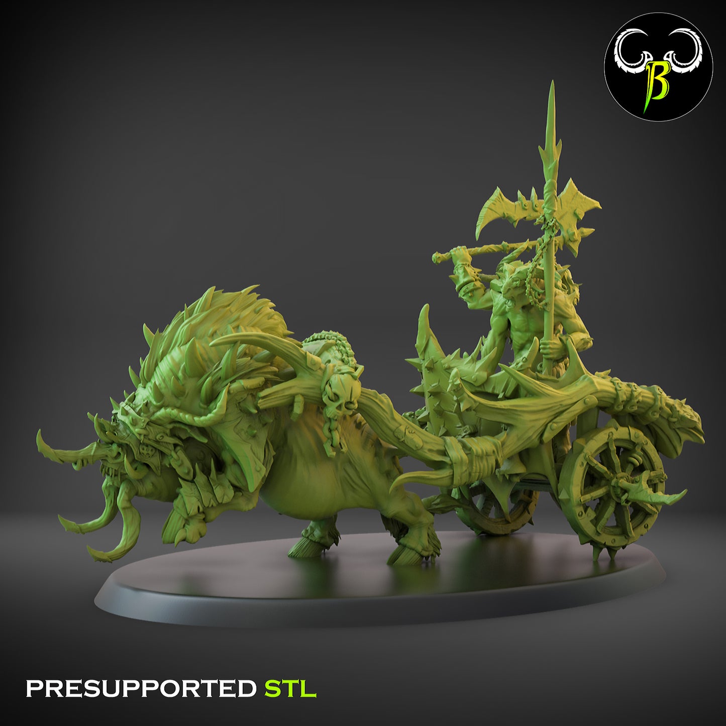 Savage Chariot - Demon gorebreaks with Boar - pack