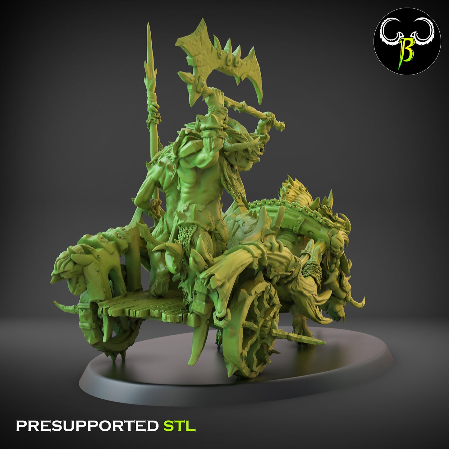 Savage Chariot - Demon gorebreaks with Boar - pack