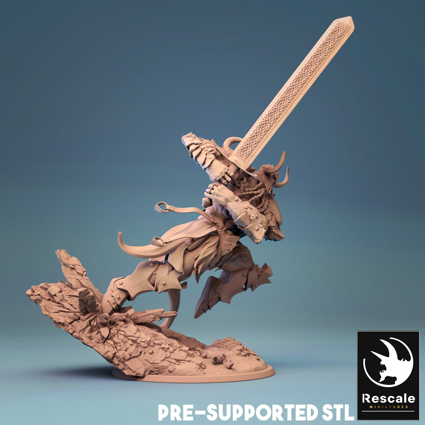 Storm Giant Barbarian - Warrior - Charge