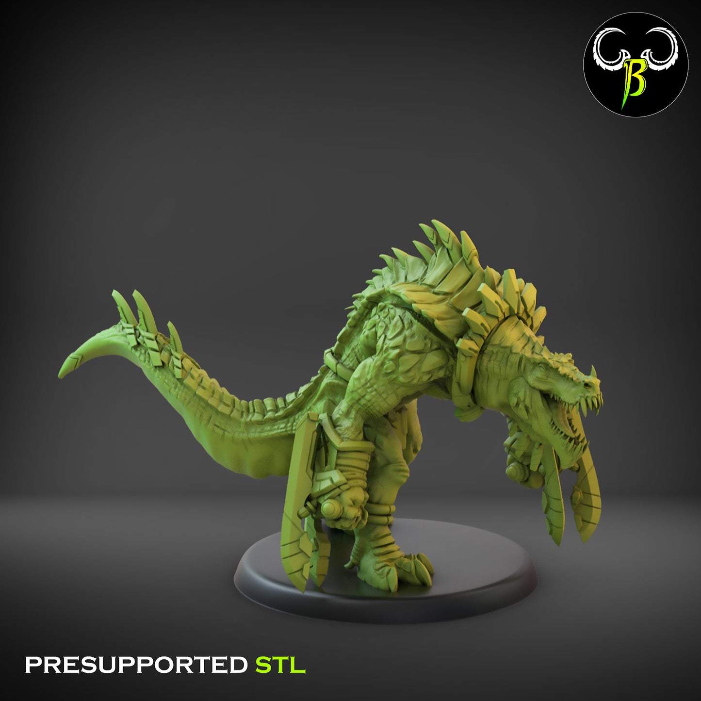 CB Sunscale Brawler - Lizard man - Sauranid 2